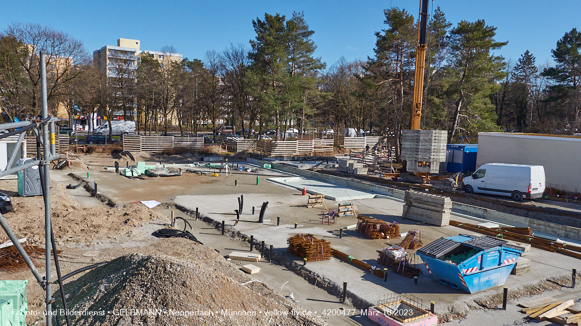 16.03.2023 - Haus für Kinder in der Quiddestraße 3 in Neuperlach